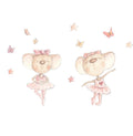 Vinilo decorativo infantil Bailando con Mariposas
