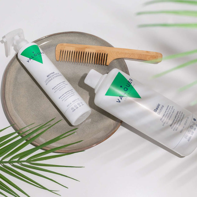 Champú biotina keratina para cabello fuerte y revitalizante
