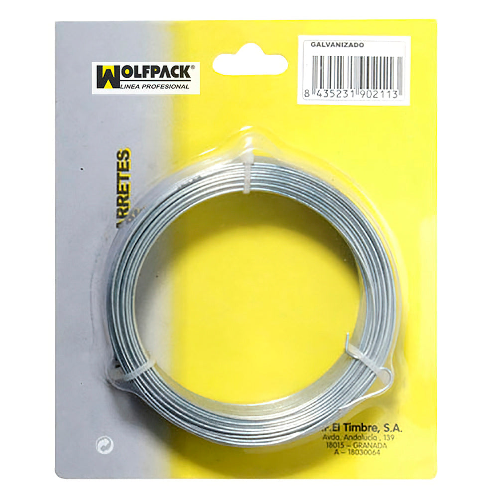 Alambre galvanizado 1,80mm / 12 (rollo 50 metros)