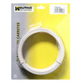 Arame plastificado 1,2 mm branco (rolo 50 metros)