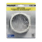 Plastic-coated wire 1.2 mm white (50-meter roll)