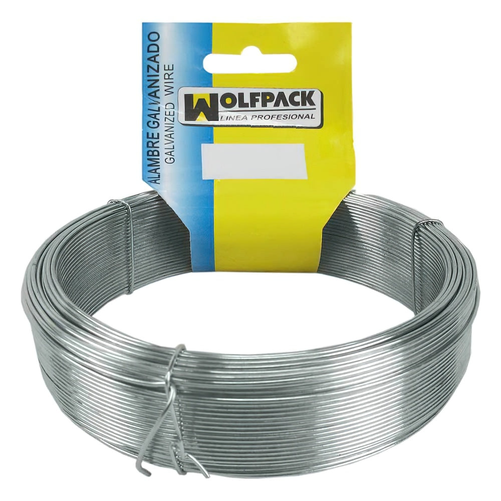 Alambre galvanizado (rollo 500 gramos / 7 metros) nº17/3,0 mm