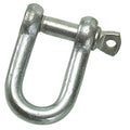 Manilha reta galvanizada 20 mm 3/4" uso doméstico