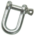 Grillete recto galvanizado 22 mm 7/8" uso doméstico