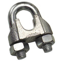 Sujetacables galvanizado 24 mm 1" uso doméstico