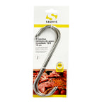Blíster 3 ganchos carnicero inoxidables nº 18
