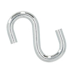 Gancho "s" hierro zincado  60 mm   "uso doméstico"