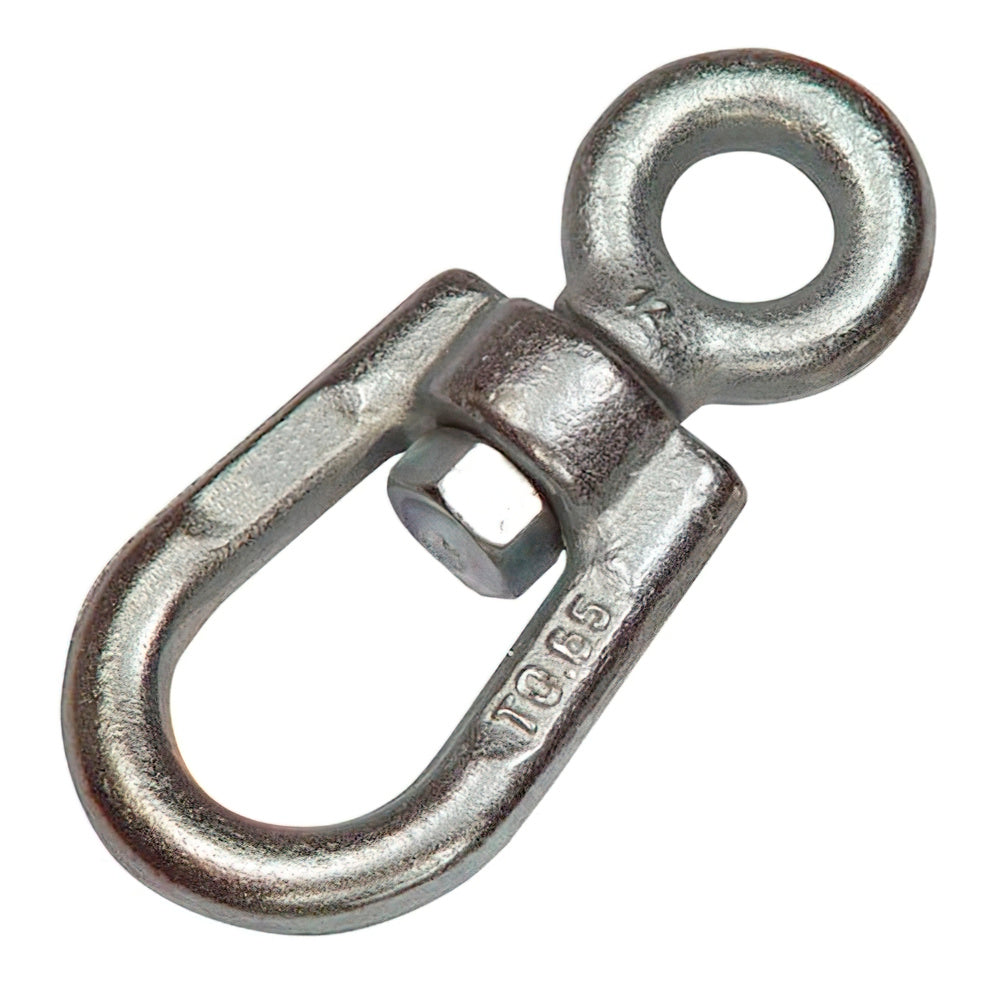 Grillete giratorio simple acero    6mm