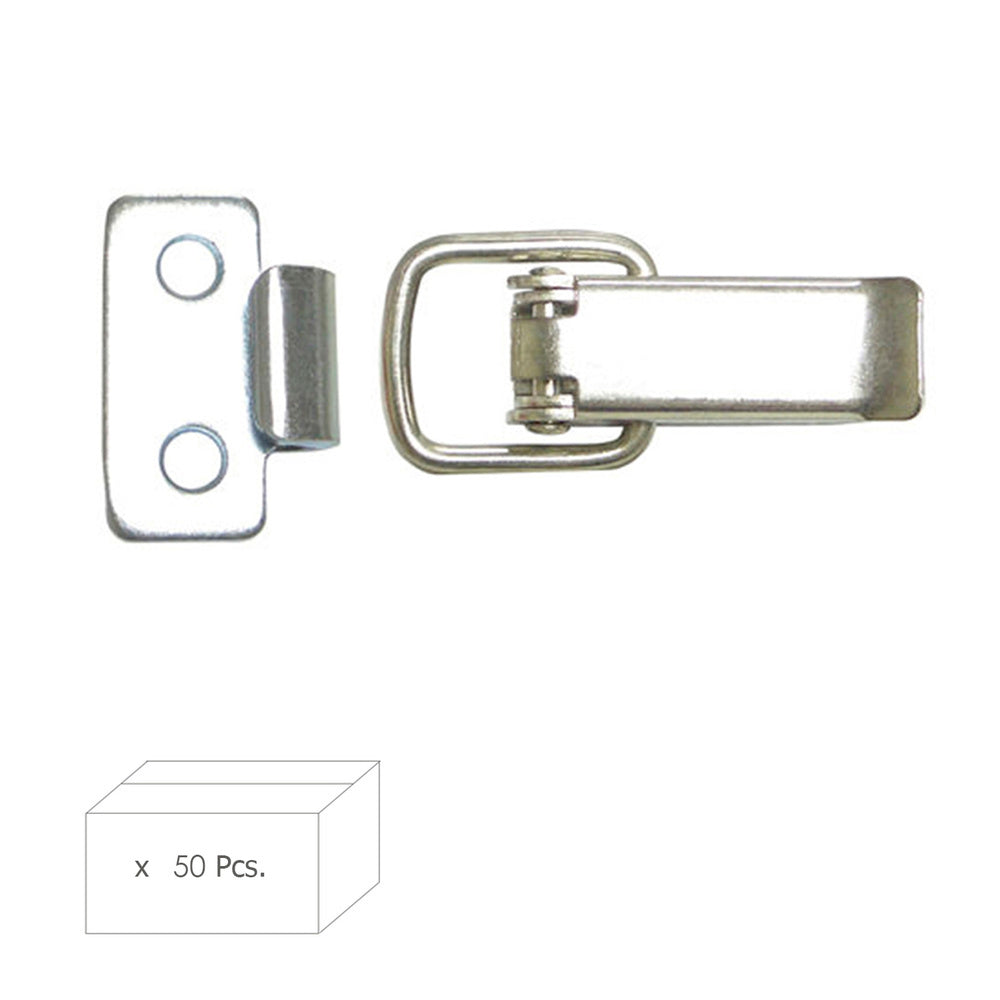 Flat clasp box 40 mm (box of 50 units)