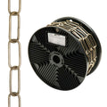 Cadena decorativa lisa cuero 3,4x43 mm rollo 20 metros