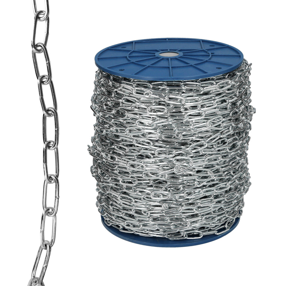 Cadena en rollo zincada 3 mm (rollo 125 metros)