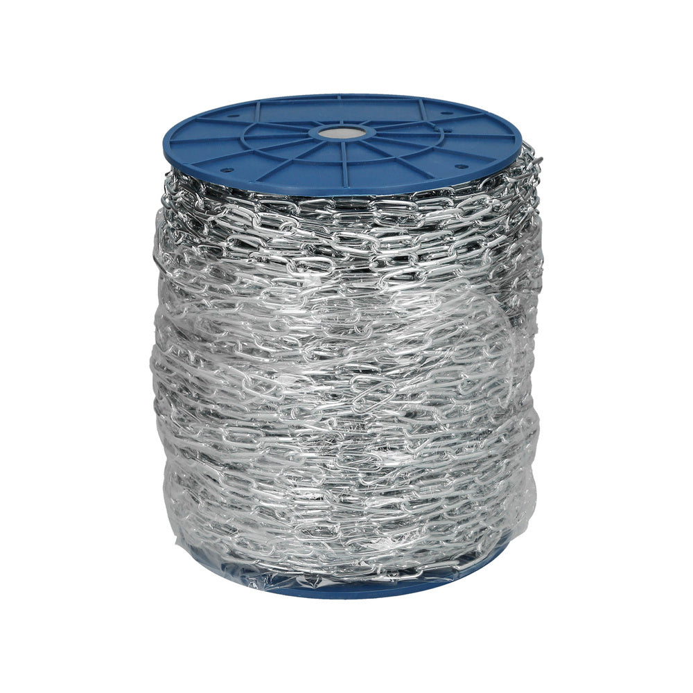 Cadena en rollo zincada 6 mm(rollo 36 metros)