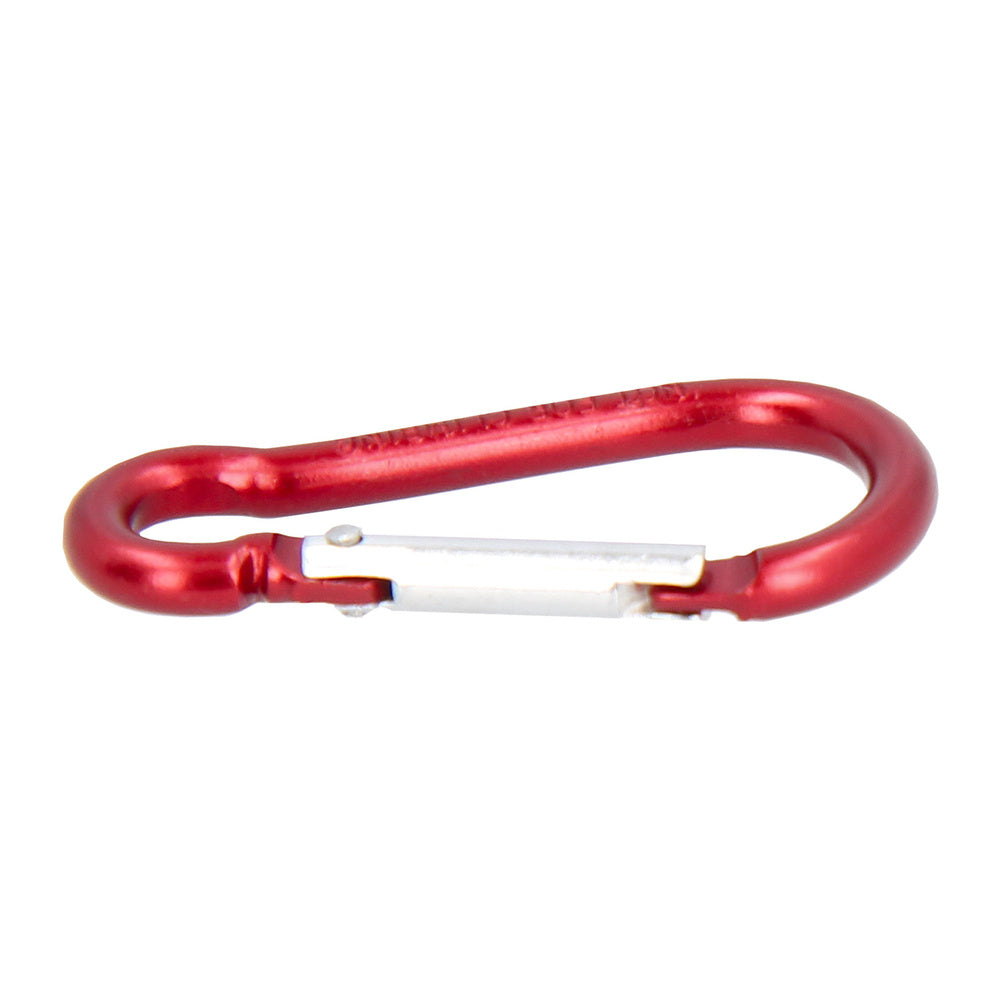 Mosquetón bombero aluminio colores surtidos 60 mm para llaves