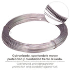 Arame galvanizado rolo 25 kg. Nº 18 - 3,4 mm