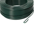 Fio revestido a plástico verde, rolo de 25 kg / nº 17