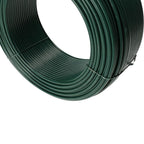 Fio revestido a plástico verde, rolo de 25 kg / nº 17