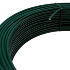 Fio revestido a plástico verde, rolo de 25 kg / nº 17