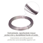 Arame galvanizado rolo 5 kg. Nº13 - 2,0 mm
