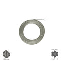Cable galvanizado   4 mm (rollo 100 metros) no elevación