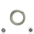 Cable galvanizado   5 mm (rollo 100 metros) no elevación