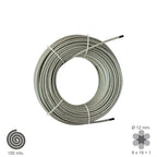Cable galvanizado  12 mm. (rollo 100 metros) no elevación