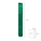 Malla sombreo rollo 3 x 50 metros, reduce radiación, protección jardín y terraza, regula temperatura, color verde claro