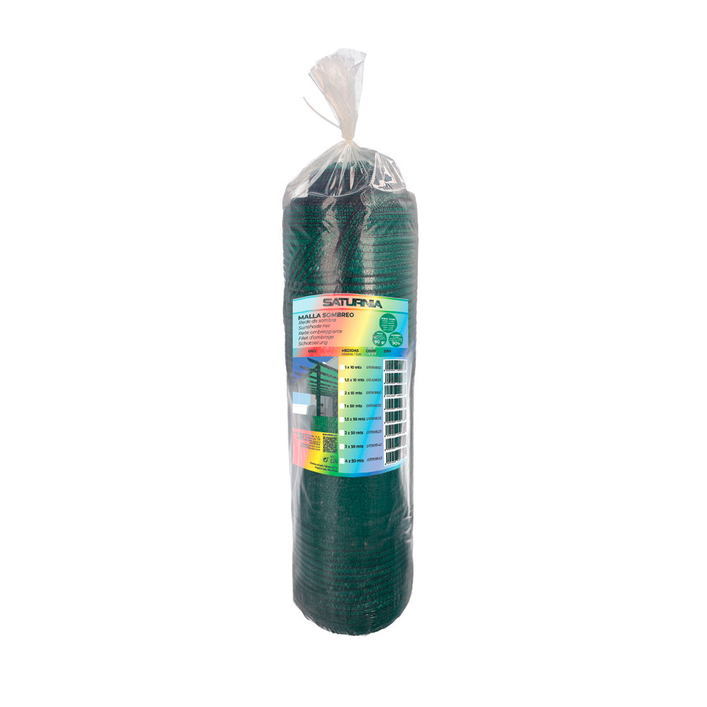 Rolo de tela de sombreamento de 1,0 x 10 metros, reduz a radiação, protege o jardim e o terraço, regula a temperatura, cor verde claro.