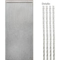 Cortina puerta 90 tiras pvc 90x200 cm