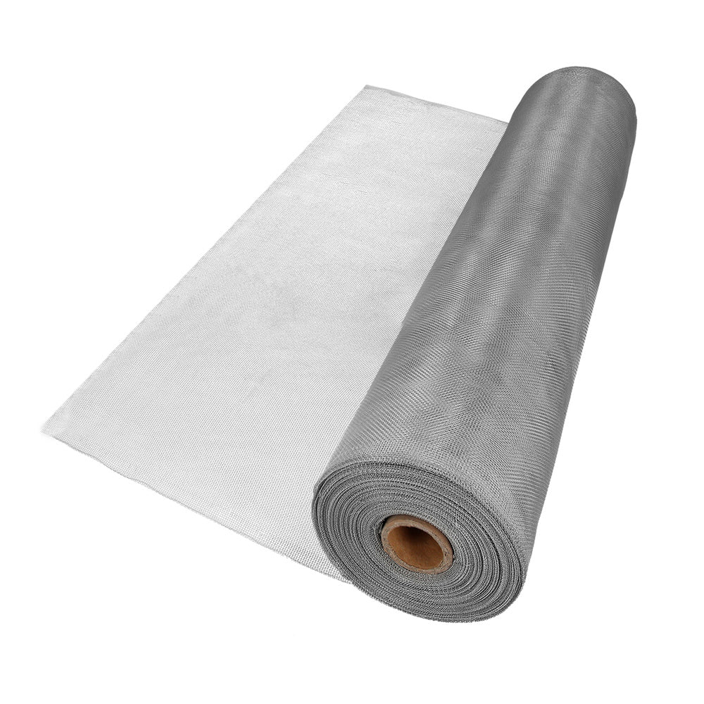 Aluminum mosquito screen 18x14, width 80 cm, 30-meter roll. Aluminum mosquito mesh, anti-mosquito, anti-fly.
