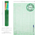 Malla electrosoldada plastificada corral 13x13 / altura 100 cm / rollo 25 metros