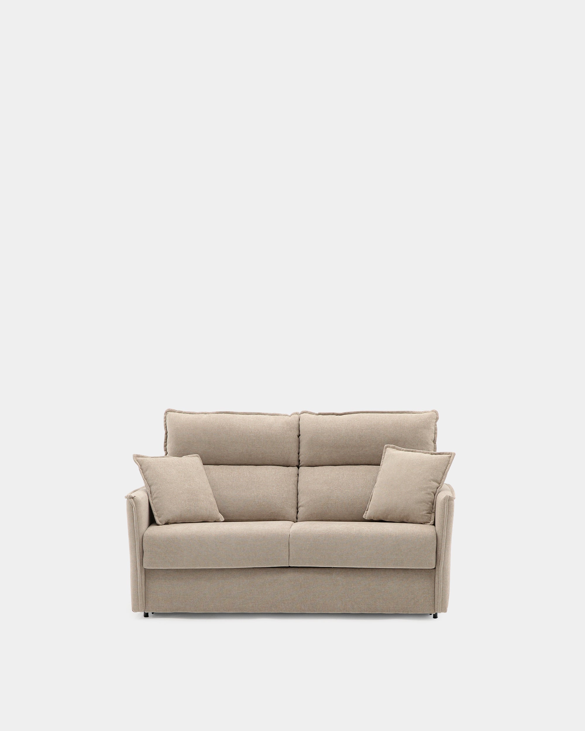 Sofá cama Hugo con confort diario para visitas | beige