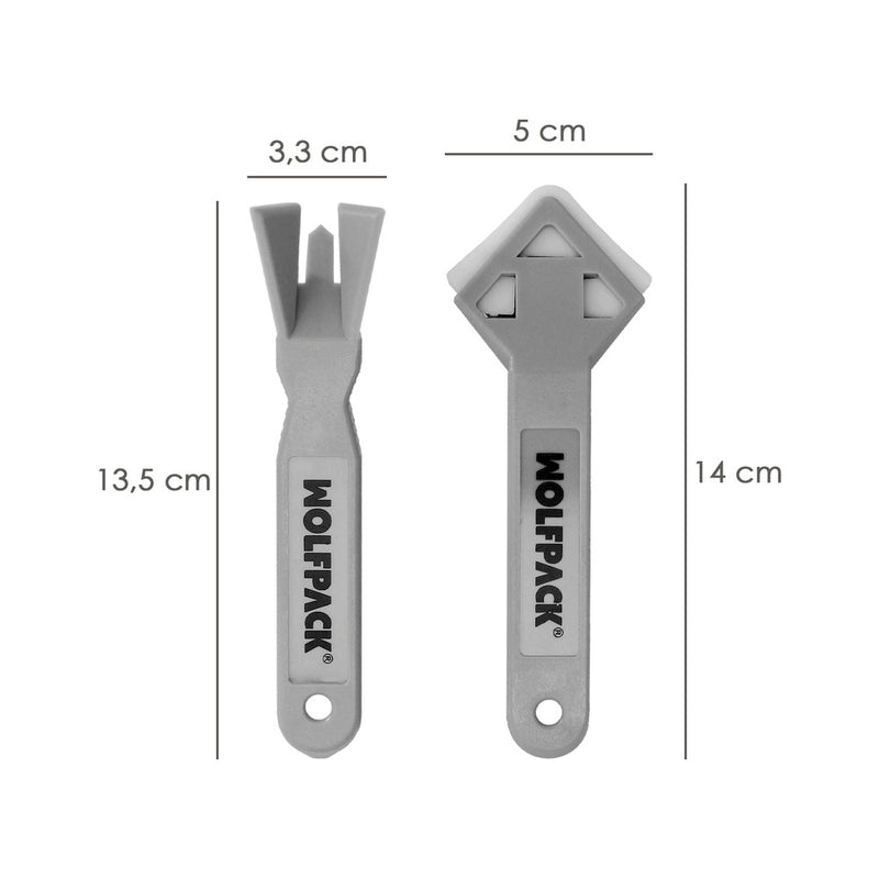 Set aplicador rascador silicona