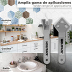 Set aplicador rascador silicona