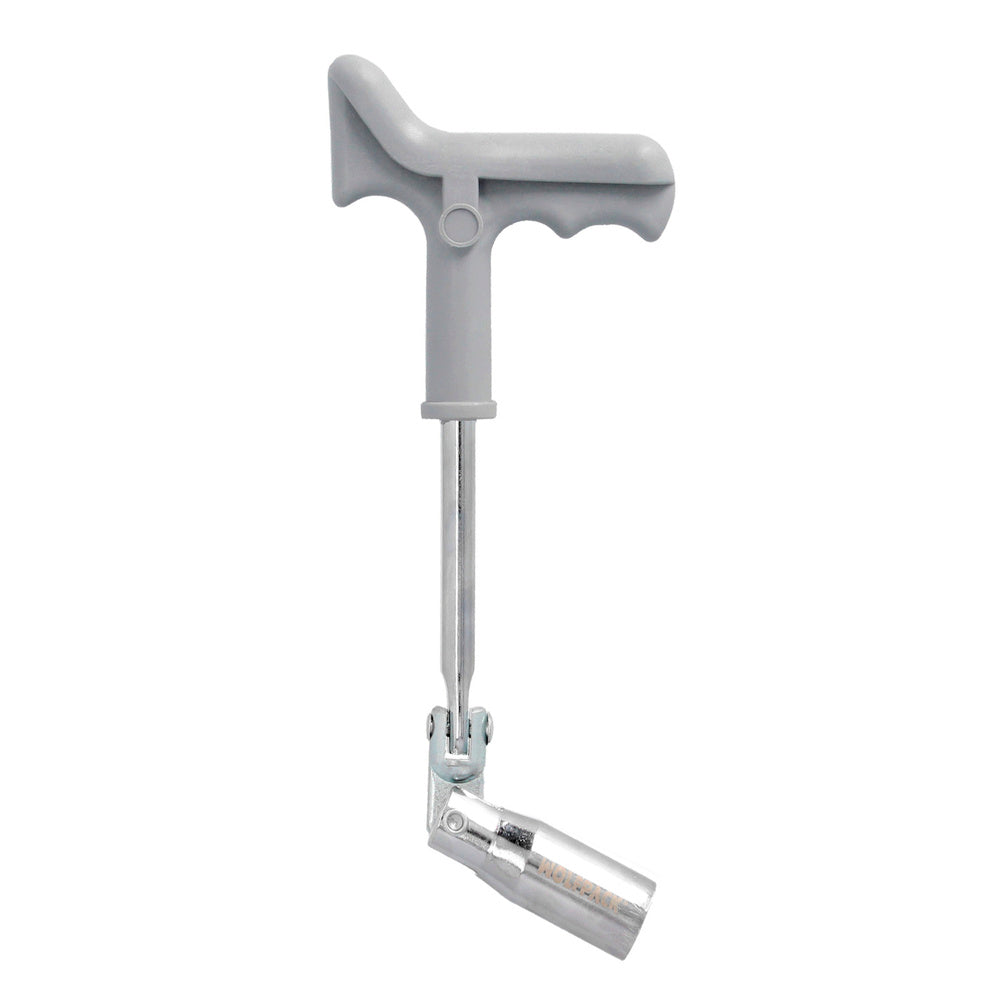 Llave bujías articulada 21 mm con mango t