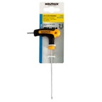 Llave allen con bola mango bimaterial "soft touch" forma t 2,5 mm acero cromo vanadio, destornillador allen, llave hexagonal