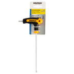 Llave allen con bola mango bimaterial "soft touch" forma t 5,0 mm acero cromo vanadio, destornillador allen, llave hexagonal