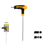 Llave allen con bola mango bimaterial "soft touch" forma t 6,0 mm acero cromo vanadio, destornillador allen, llave hexagonal