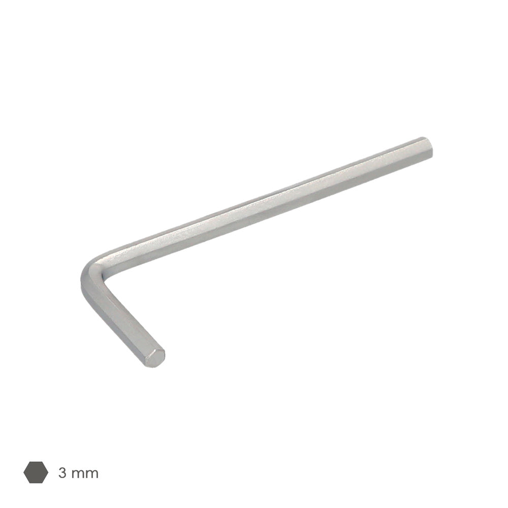 Llave allen standar acero cromo vanadio profesional 3,0 mm llave hexagonal, llave allen taller mecánica, llave allen bricolaje