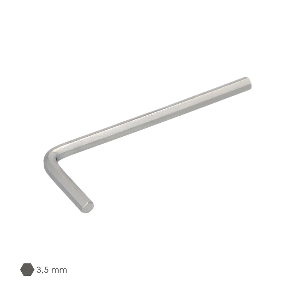Llave allen standar acero cromo vanadio profesional 3,5 mm llave hexagonal, llave allen taller mecánica, llave allen bricolaje