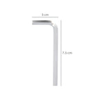 Llave allen standar acero cromo vanadio profesional 5,0 mm llave hexagonal, llave allen taller mecánica, llave allen bricolaje