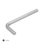 Llave allen standar acero cromo vanadio profesional 5,0 mm llave hexagonal, llave allen taller mecánica, llave allen bricolaje