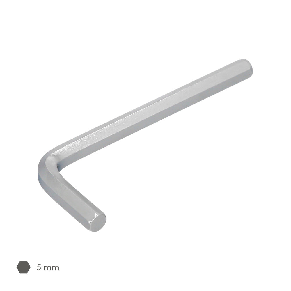 Llave allen standar acero cromo vanadio profesional 5,0 mm llave hexagonal, llave allen taller mecánica, llave allen bricolaje