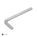 Llave allen standar acero cromo vanadio profesional 6,0 mm llave hexagonal, llave allen taller mecánica, llave allen bricolaje