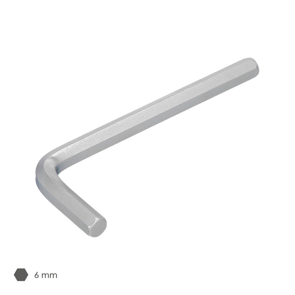 Llave allen standar acero cromo vanadio profesional 6,0 mm llave hexagonal, llave allen taller mecánica, llave allen bricolaje
