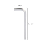 Llave allen standar acero cromo vanadio profesional 7,0 mm llave hexagonal, llave allen taller mecánica, llave allen bricolaje