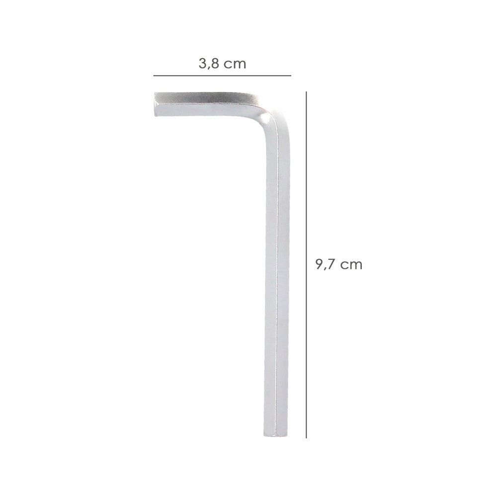 Llave allen standar acero cromo vanadio profesional 7,0 mm llave hexagonal, llave allen taller mecánica, llave allen bricolaje