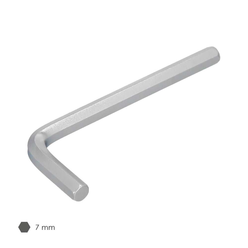 Llave allen standar acero cromo vanadio profesional 7,0 mm llave hexagonal, llave allen taller mecánica, llave allen bricolaje