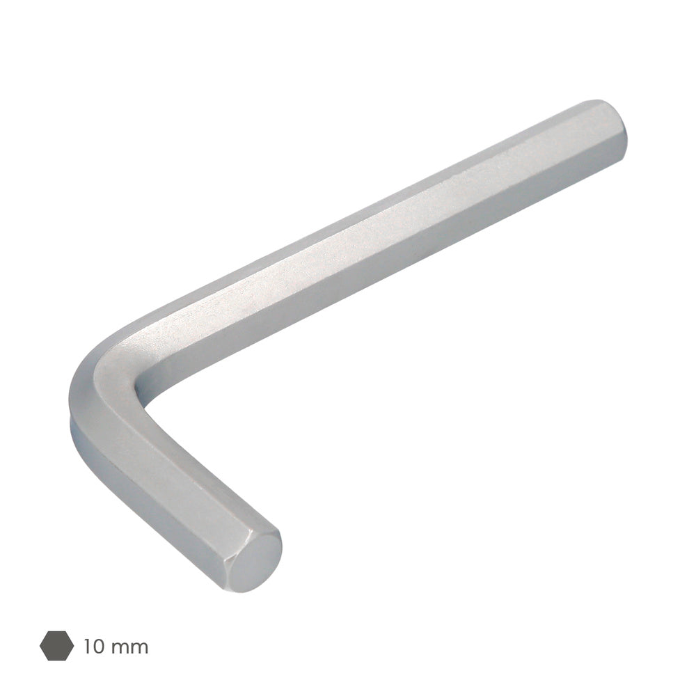 Llave allen standar acero cromo vanadio profesional 10,0 mm llave hexagonal, llave allen taller mecánica, llave allen bricolaje
