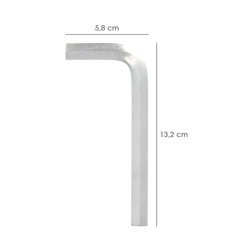 Llave allen standar acero cromo vanadio profesional 12,0 mm llave hexagonal, llave allen taller mecánica, llave allen bricolaje