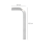 Llave allen standar acero cromo vanadio profesional 12,0 mm llave hexagonal, llave allen taller mecánica, llave allen bricolaje